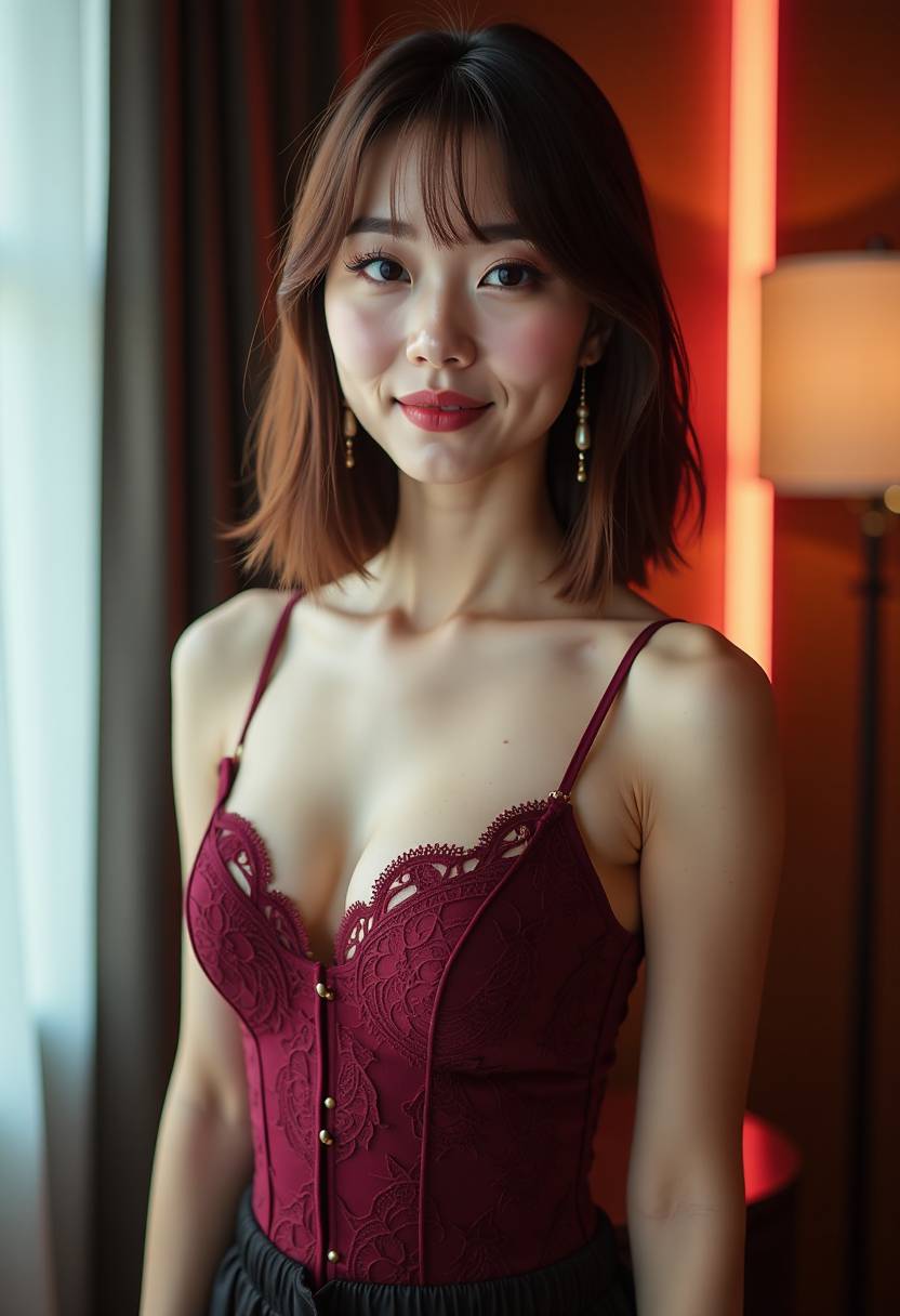 晚霞与清晨